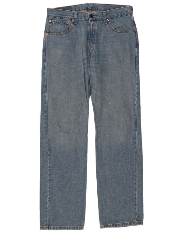 Levi's Mens 581 Straight Jeans W34 L32 Μπλε Βαμβακερό