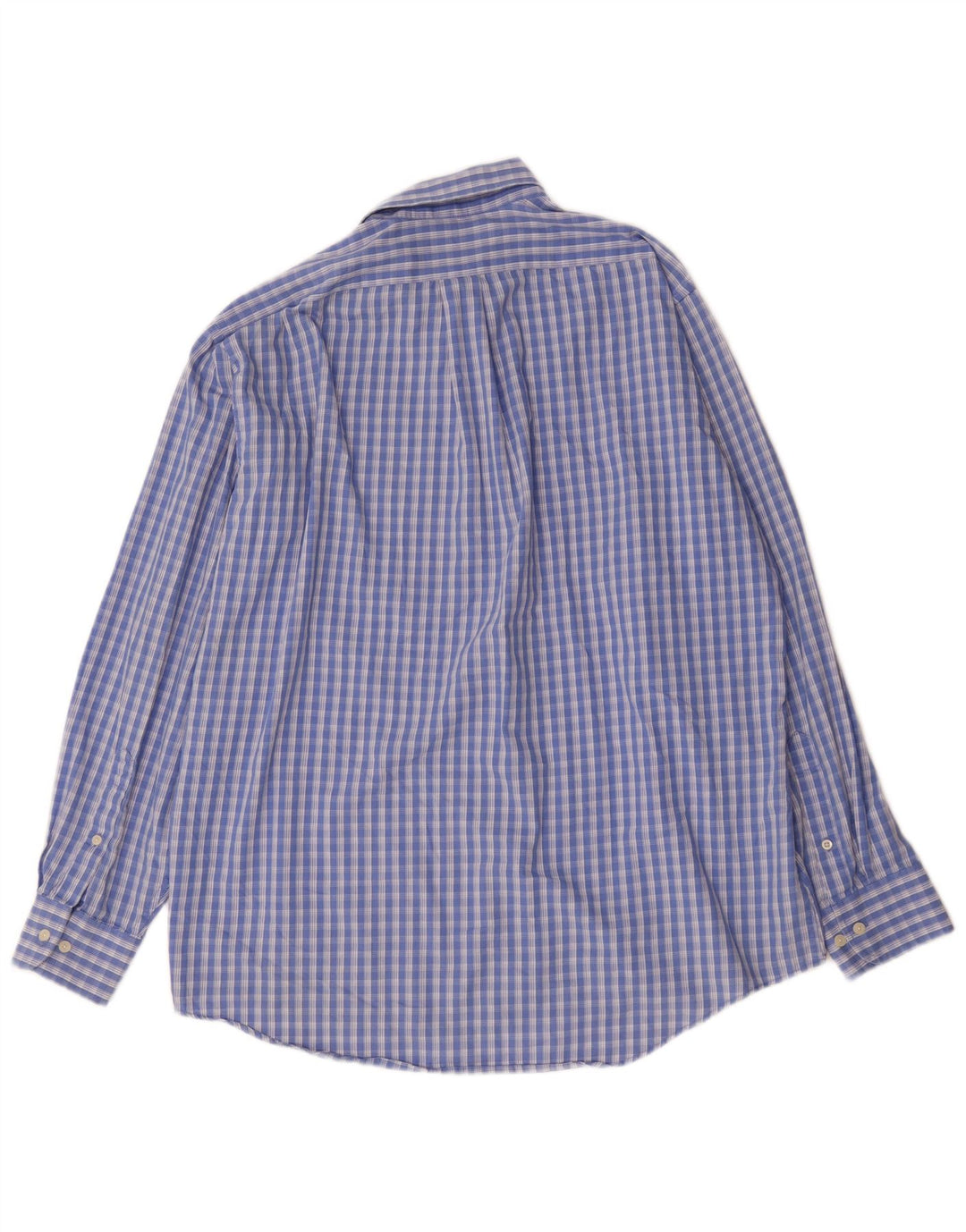 Chaps Ανδρικό πουκάμισο Classic Fit Size 16 1/2 Large Blue Check Cotton
