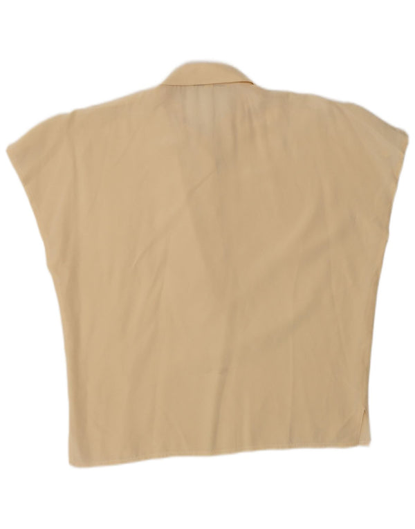 Paolo Tonali Γυναικεία Μπλούζα Oversized Top UK 10 Small Beige