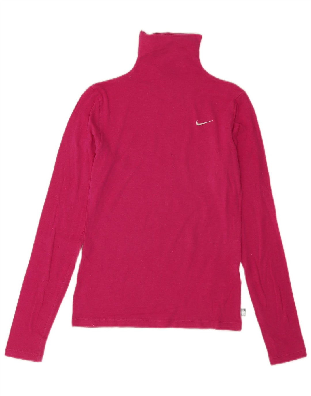Γυναικείο τοπ Nike μακρυμάνικο UK 8/10 Μικρό ροζ βαμβακερό