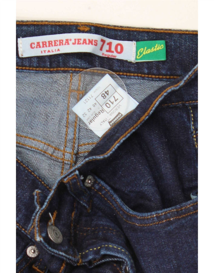 Carrera Ανδρικό τζιν κανονικό ίσιο IT 48 Medium W32 L34 Navy Blue Cotton