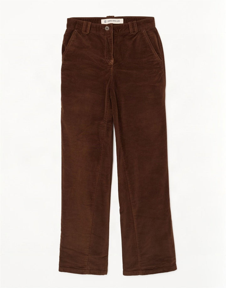 Gap Γυναικείο Stretch Bootcut Velor Casual Παντελόνι W30 L30 Καφέ