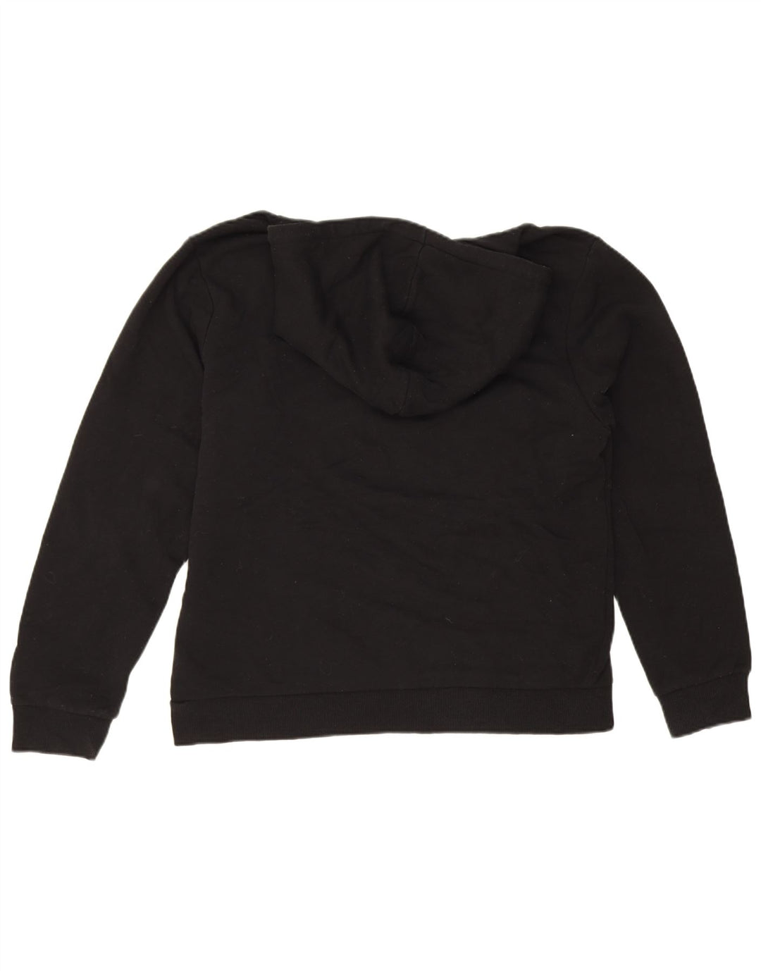 Jack & Jones Ανδρικό μπλουζάκι με κουκούλα, μεγάλο μαύρο πολυεστέρα