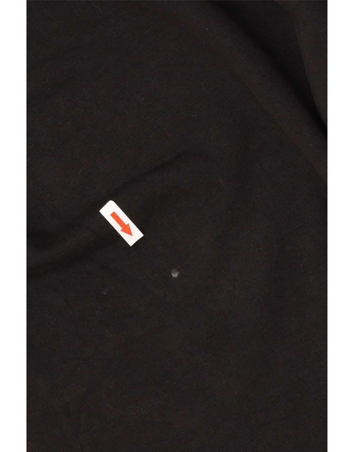 Ανδρικό γραφικό φούτερ Ellesse Jumper Μικρό μαύρο βαμβακερό