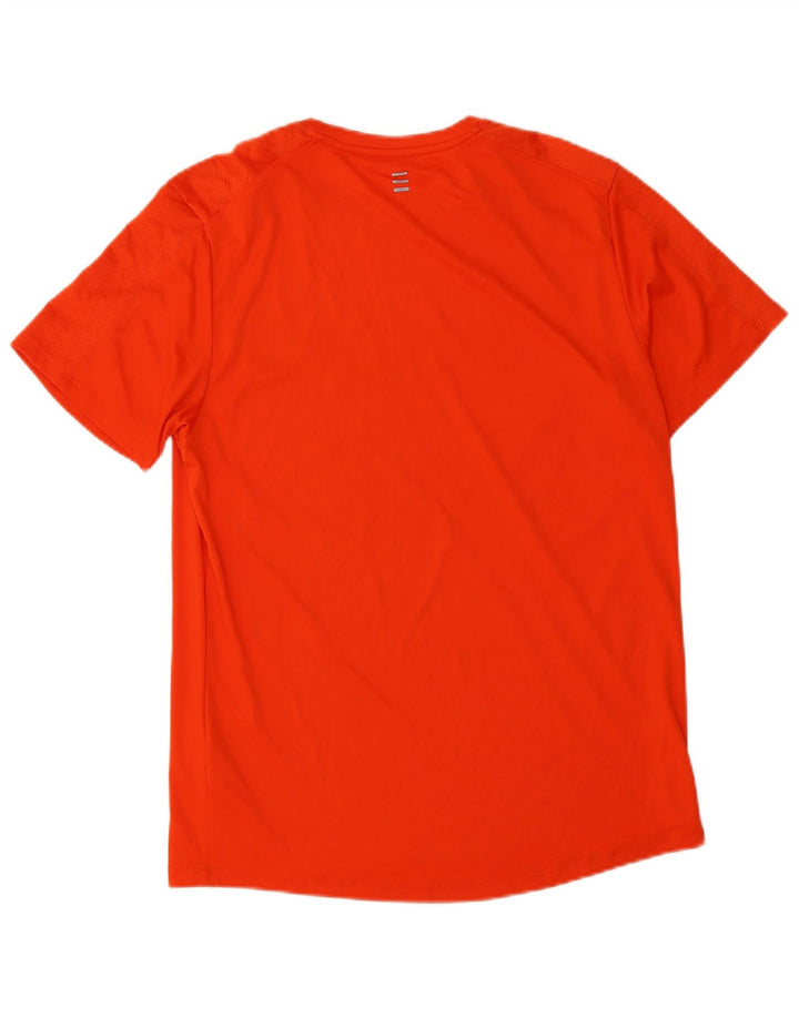 Under Armour Ανδρικό Heat Gear Graphic T-Shirt Top Μεσαίο πορτοκαλί πολυεστέρας