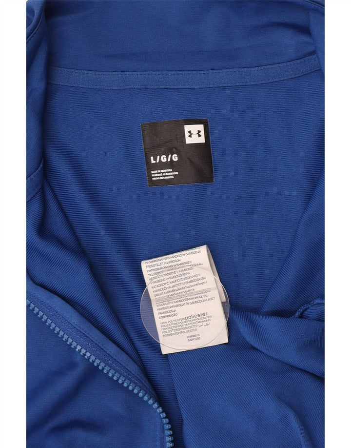 Ανδρική αθλητική φόρμα Under Armour Top Jacket Μεγάλο Μπλε Χρώμα Πολυεστέρας