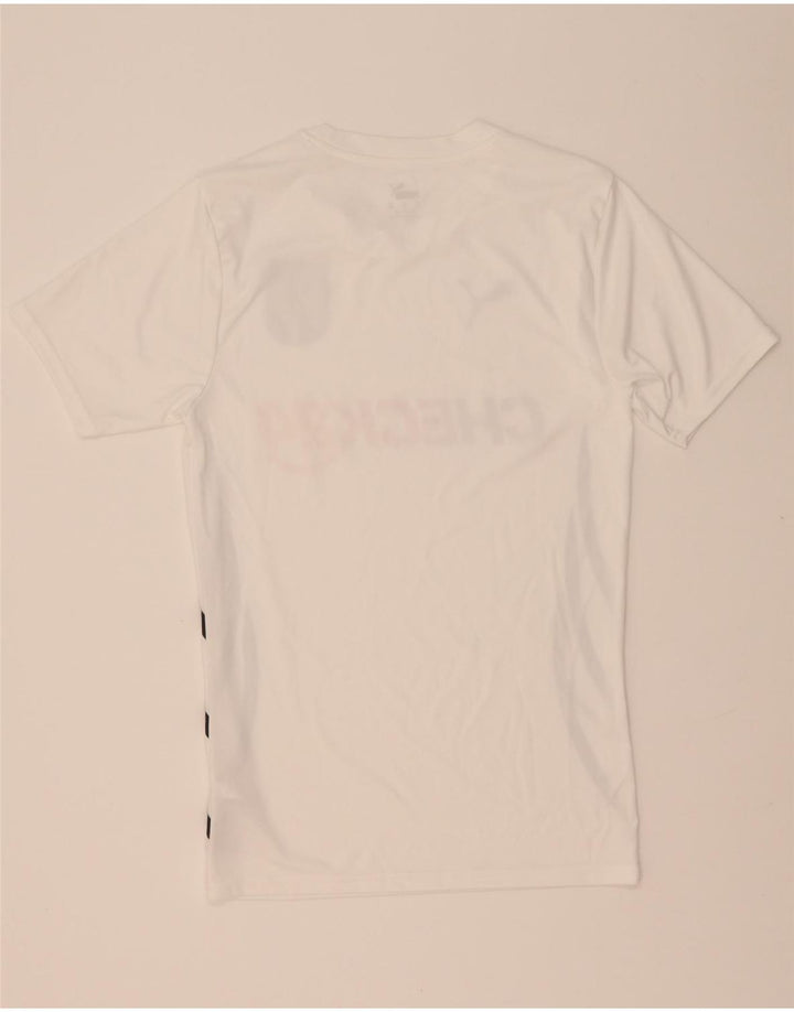 Γραφικό T-Shirt Puma Mens Deutshland Top XS Λευκός Πολυεστέρας