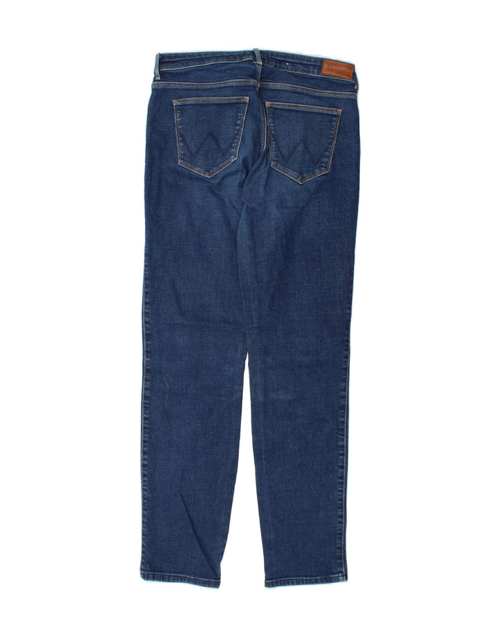 WRANGLER Womens Slim Jeans W30 L29 Blue Vintage Wrangler and Second-Hand Wrangler from Messina Hembry 