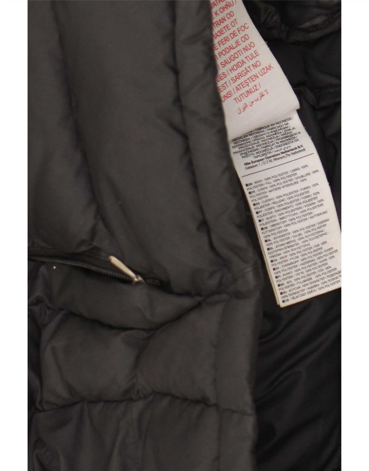 Nike Boys με επένδυση Gilet 12-13 ετών Μεγάλος Μαύρος Πολυεστέρας