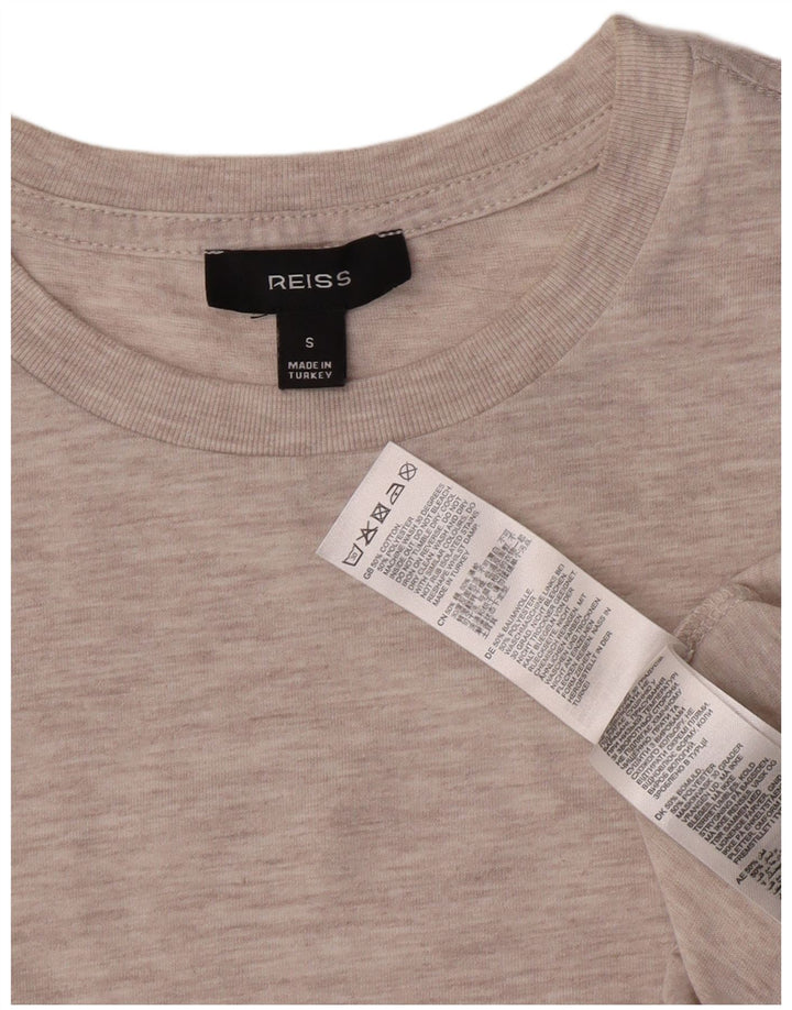 Ανδρικό μπλουζάκι Reiss Small γκρι βαμβακερό