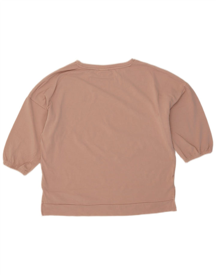 Ellesse γυναικεία μπλούζα με μανίκια υπερμεγέθη Jumper UK 10 Small Pink