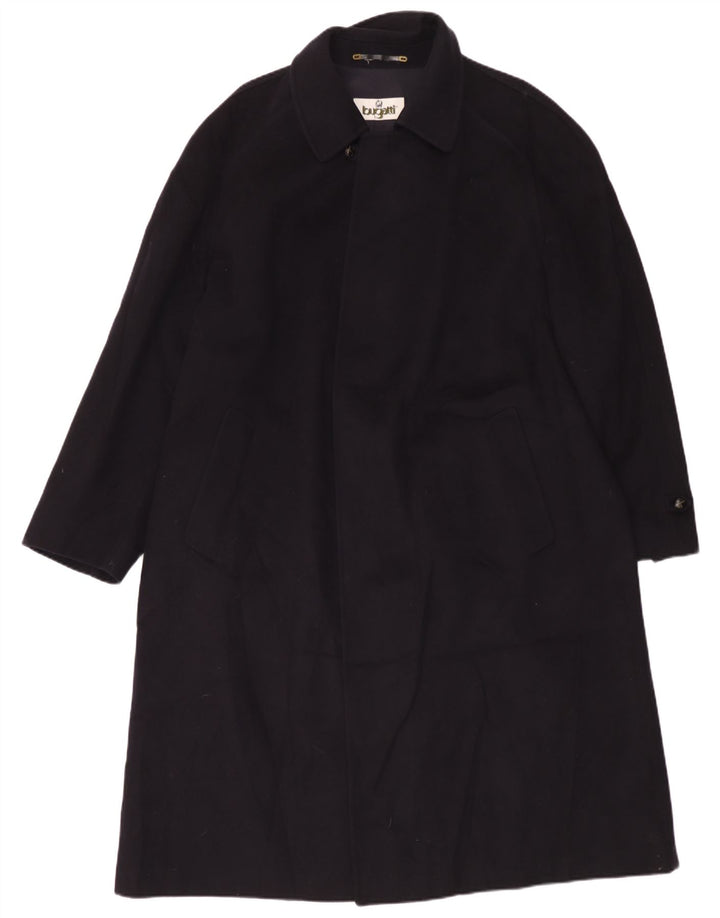 Ανδρικό πανωφόρι Bugatti UK 44 2XL Navy Blue Wool