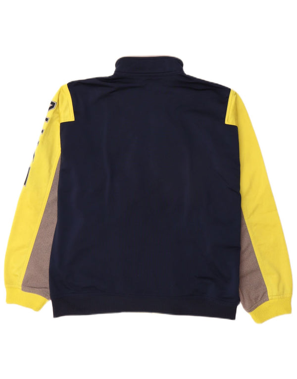Μπουφάν Nike Boys Graphic αθλητική φόρμα 13-14 ετών XL Navy Blue Colorblock
