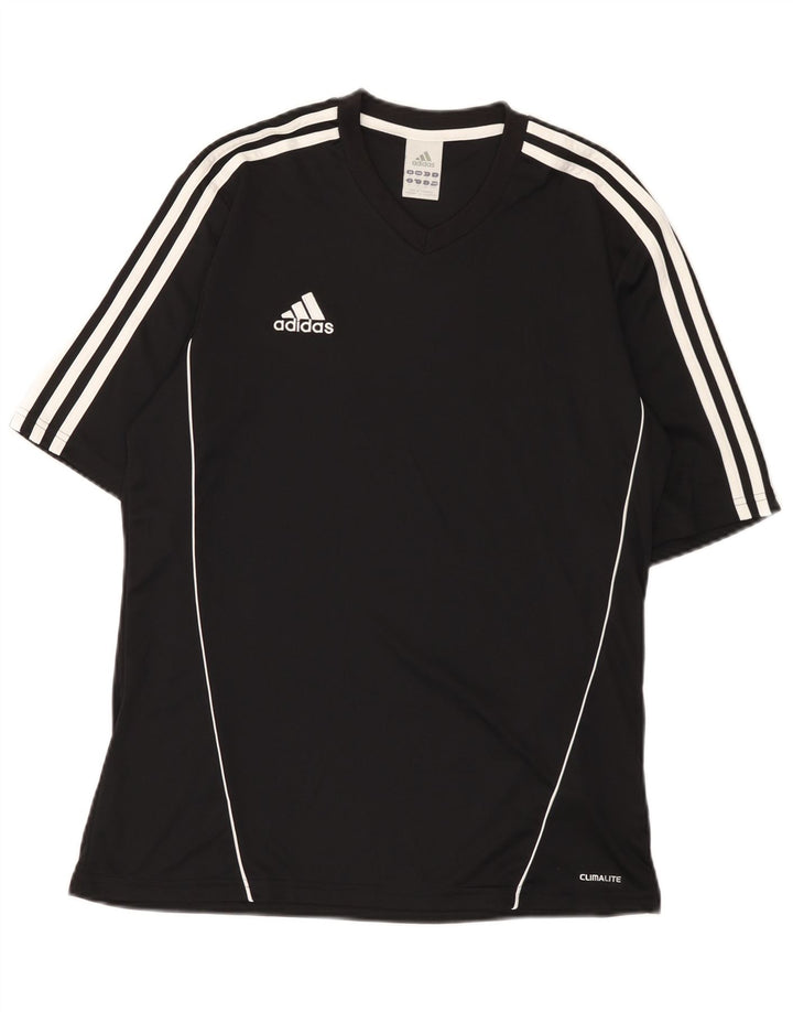 Ανδρικό T-Shirt Climalite Adidas Top Medium Black Polyester
