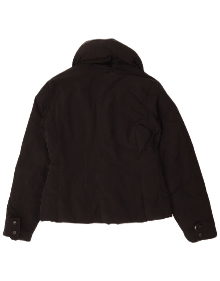 Bomboogie Γυναικείο Crop Padded Jacket UK 14 Large Black Polyester