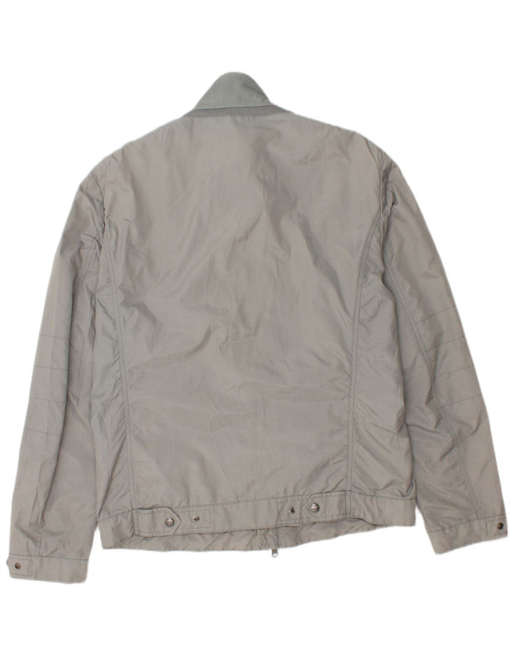 Geox Mens Utility Jacket UK 40 Large Grey Polyamide