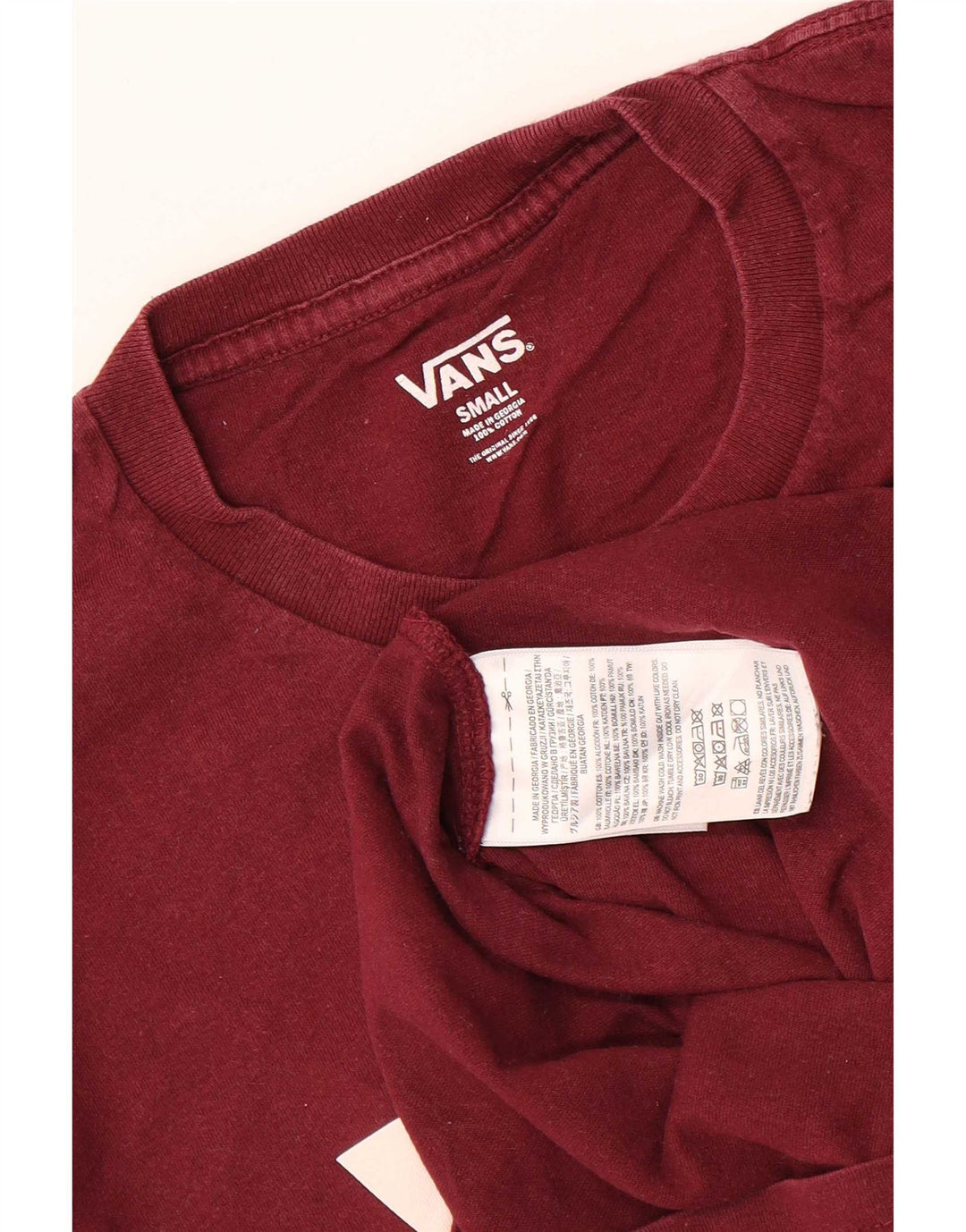 Ανδρικό γραφικό μπλουζάκι Vans Μικρό βαμβακερό βαμβακερό