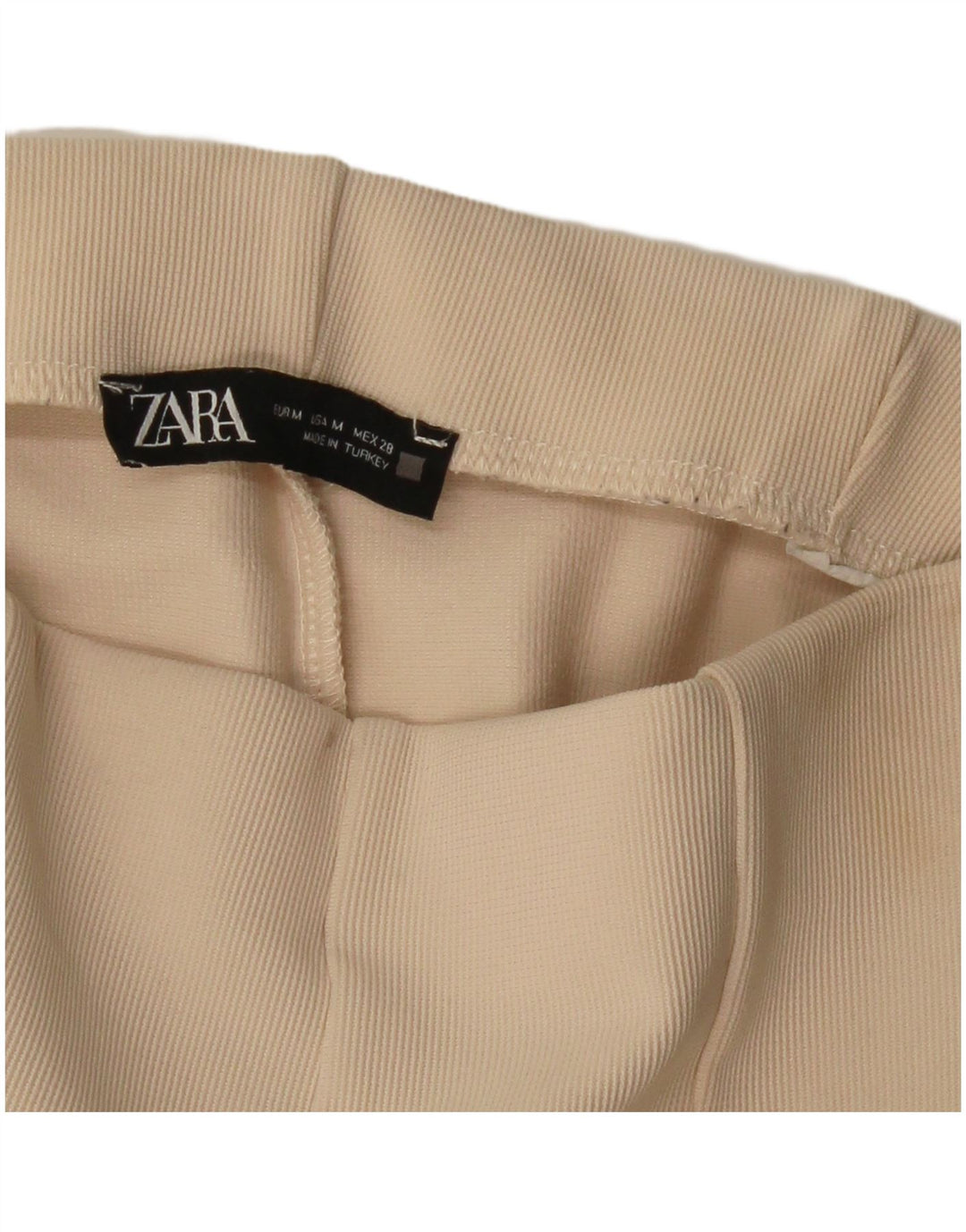 Zara Γυναικείο Skinny Casual Παντελόνι Medium W28 L33 Beige