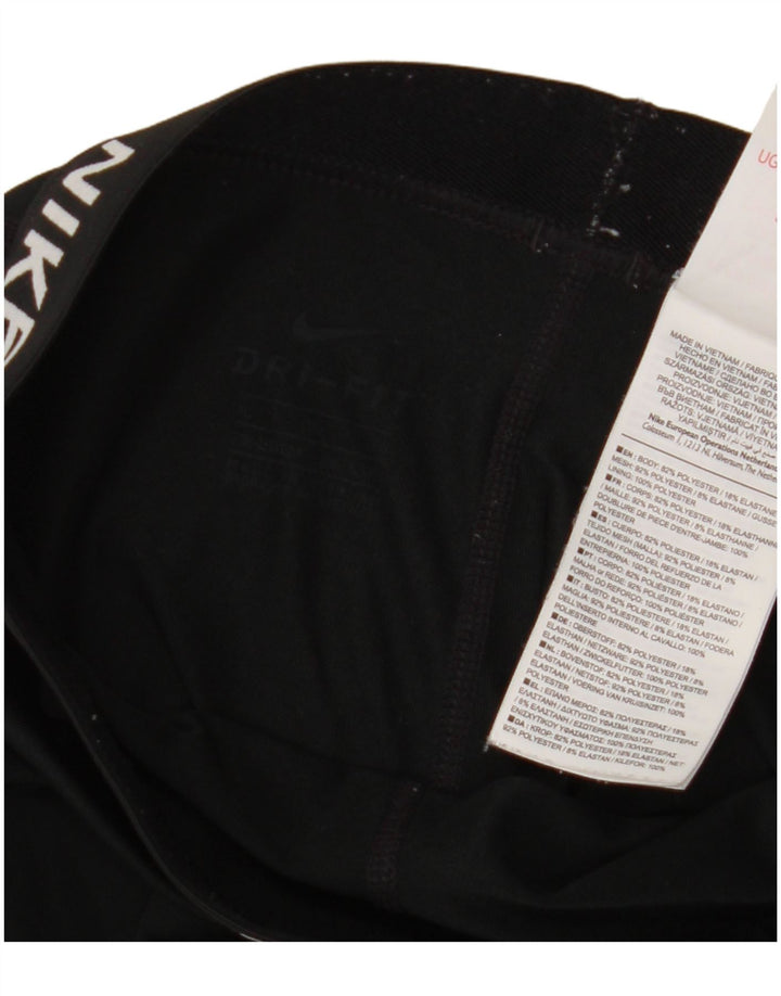 Γραφικό κολάν NIKE Girls Dri Fit 13-14 ετών XL μαύρο πολυεστέρα