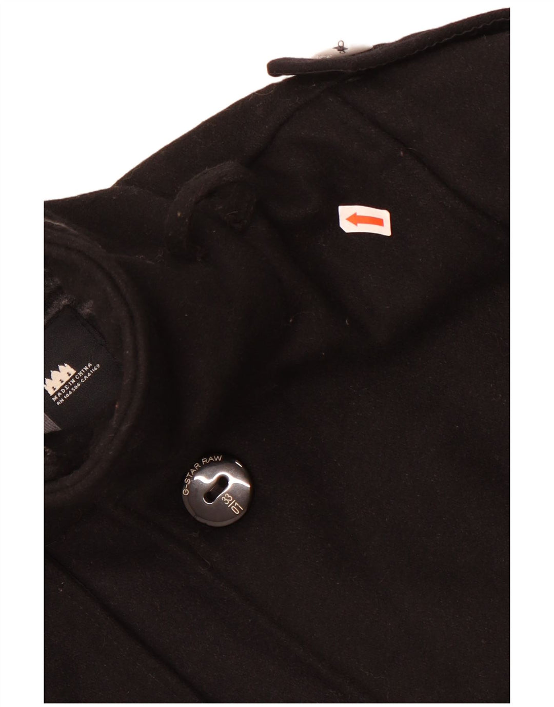 Ανδρικό στρατιωτικό μπουφάν G-Star UK 40 Large Black