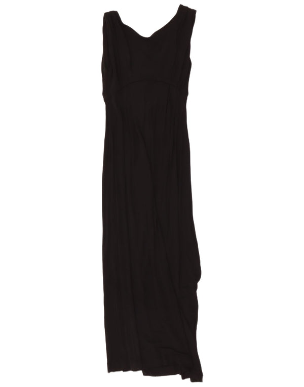 Γυναικείο Αμάνικο Maxi Φόρεμα French Connection UK 10 Small Black Viscose
