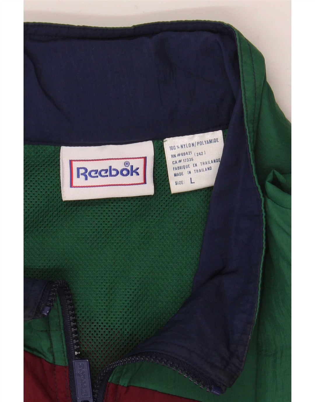 Ανδρική φόρμα Reebok Top Jacket UK 40 Μεγάλο πολύχρωμο Colourblock