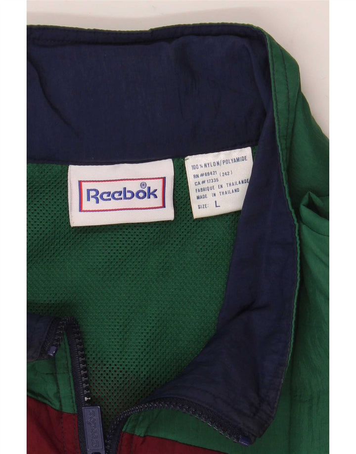 Ανδρική φόρμα Reebok Top Jacket UK 40 Μεγάλο πολύχρωμο Colourblock