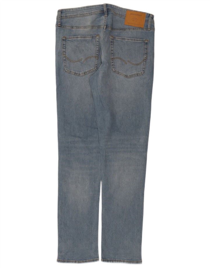 Jack & Jones Ανδρικό Slim Jeans W32 L32 Μπλε βαμβακερό