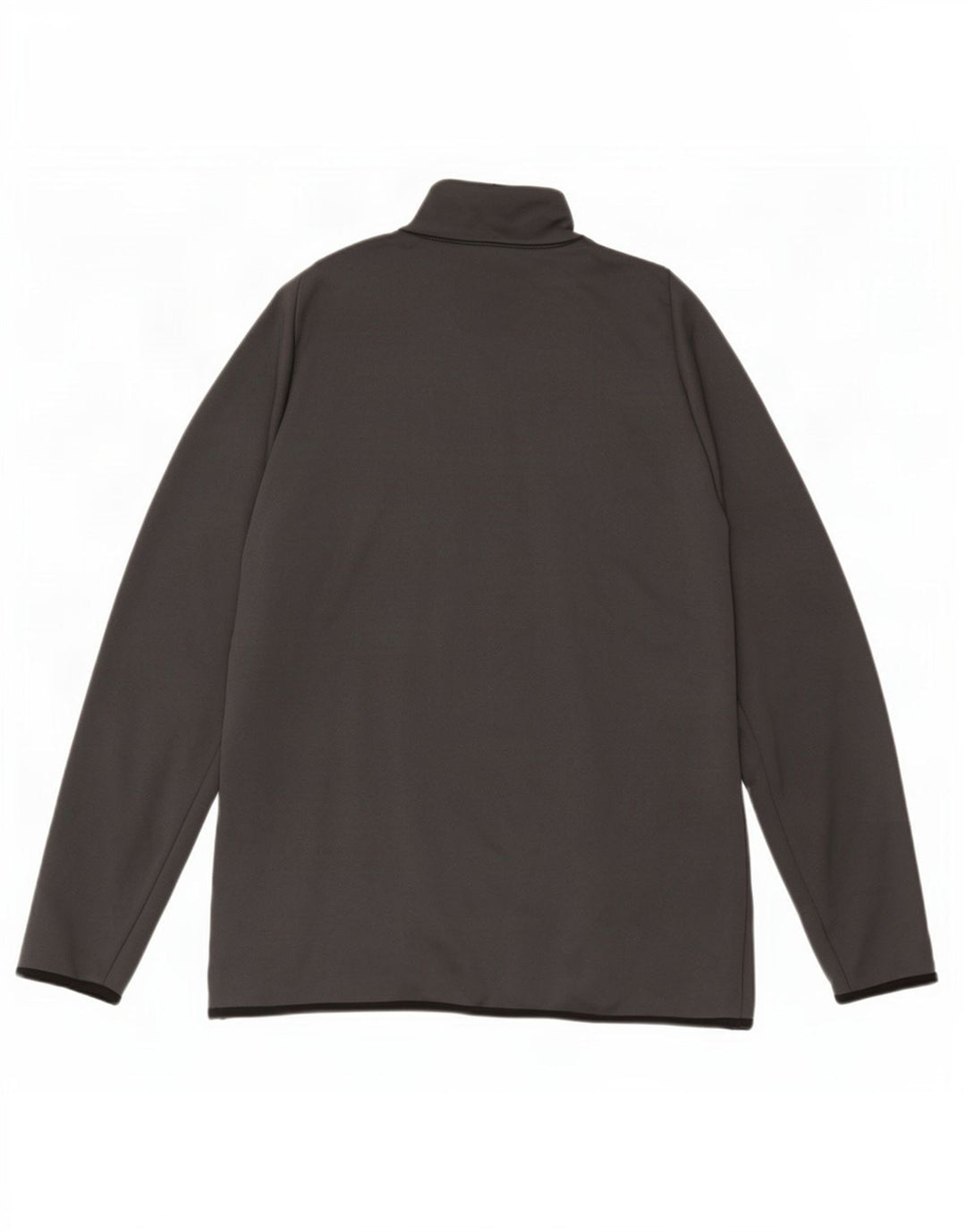 Ανδρική φόρμα πουλόβερ με φερμουάρ Nike Dri Fit Top μεγάλο γκρι πολυεστέρα