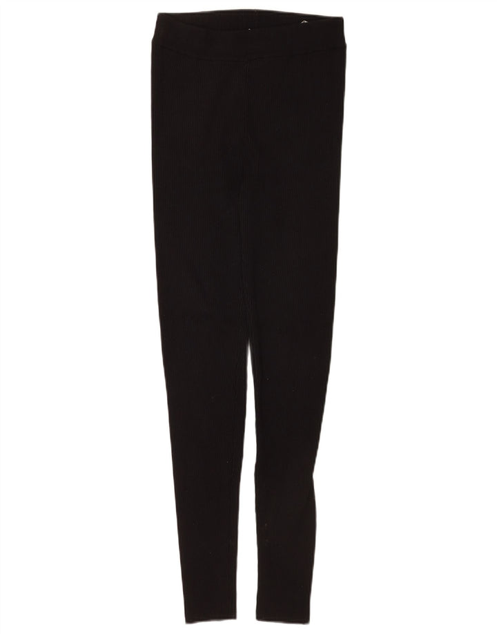 Zara Γυναικείο Κολάν UK 8 Small Black Viscose