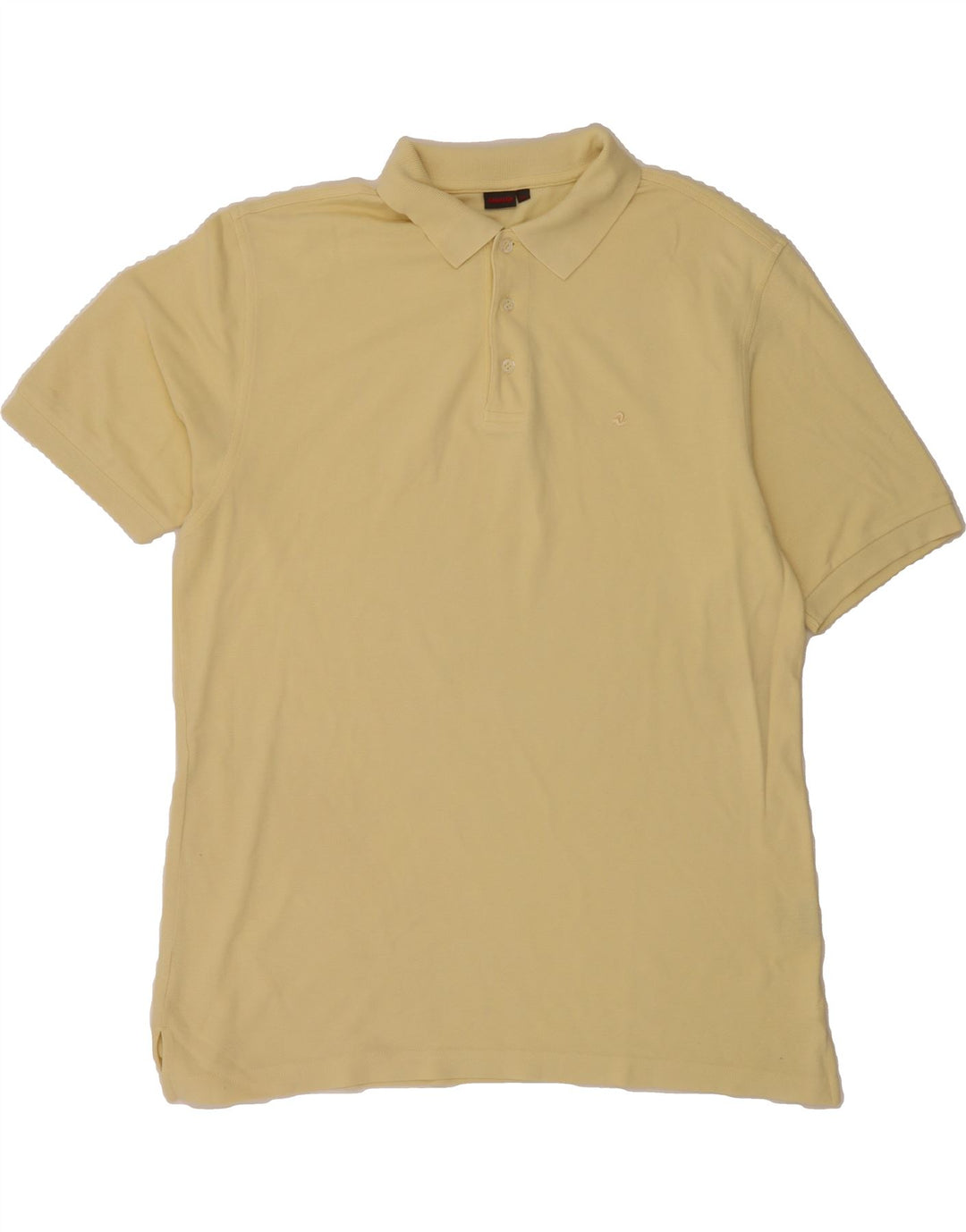 INVICTA Mens Polo Shirt XL Yellow Cotton Vintage Invicta and Second-Hand Invicta from Messina Hembry 