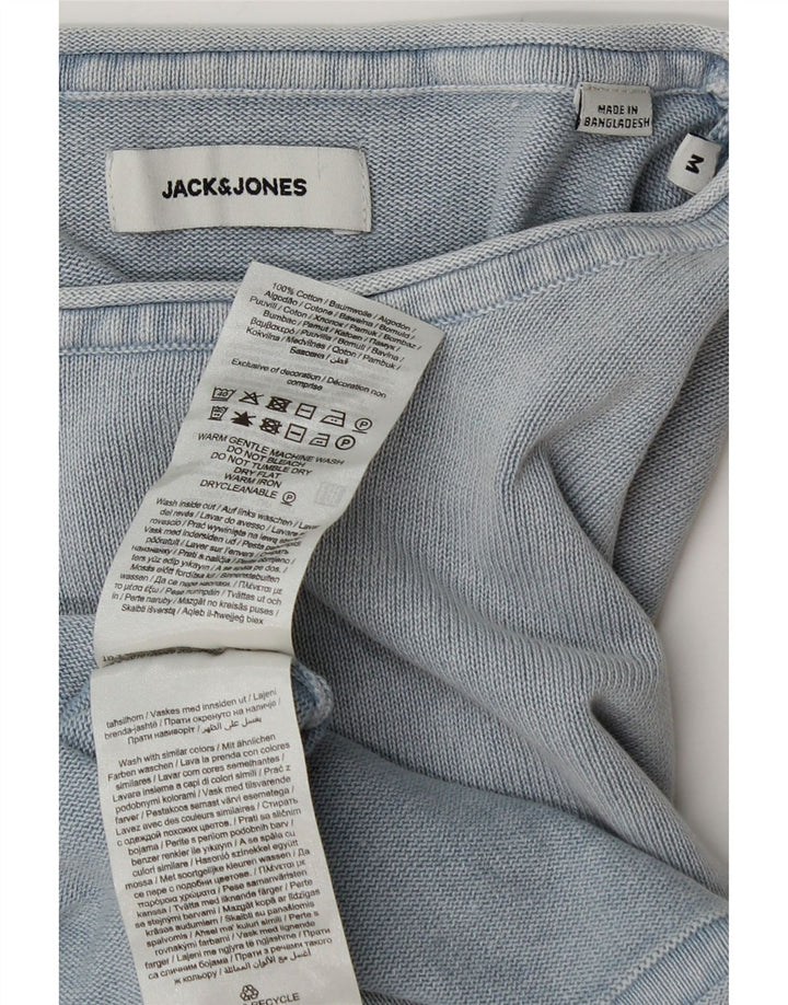 Jack & Jones Ανδρικό πουλόβερ με λαιμόκαυστο μεσαίο βαμβακερό