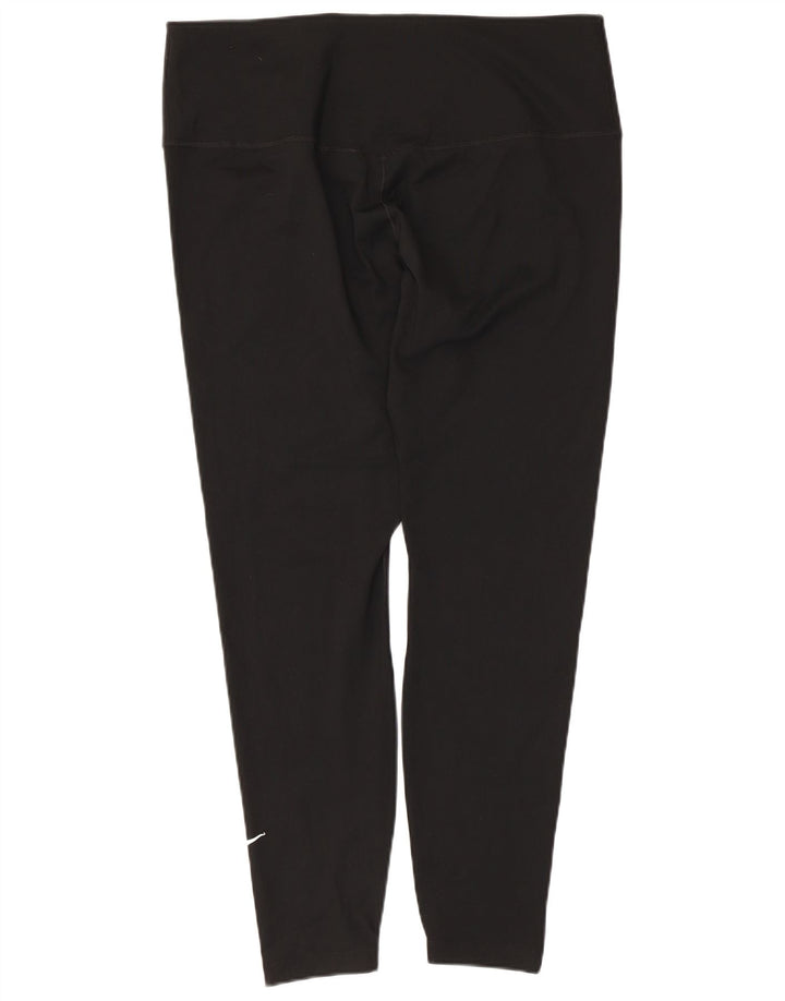 Γυναικείο κολάν Nike Dri Fit UK 20 2XL Μαύρο πολυεστέρα