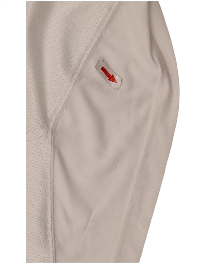 Ανδρικό γραφικό γιλέκο Climalite ADIDAS Top XL Λευκό πολυεστέρας