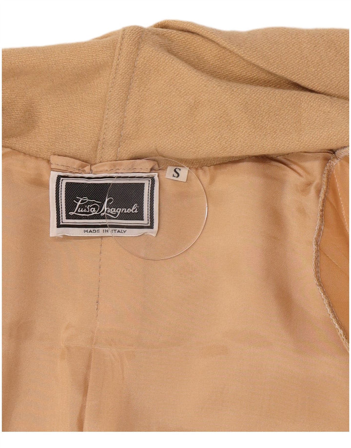 Luisa Spagnoli Γυναικείο Open Oversized Πανωφόρι UK 10 Small Beige