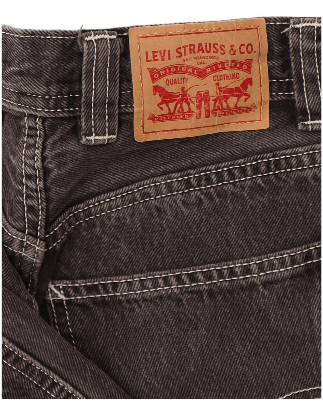 Γυναικείο τζιν Levi's Cargo Tapered W25 L26 Γκρι βαμβακερό
