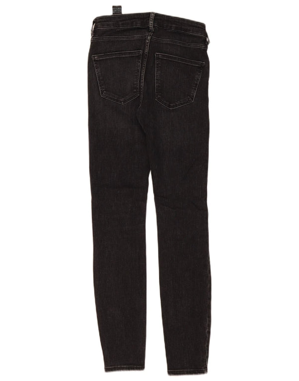 Zara Γυναικείο Skinny Jeans EU 36 XS W26 L28 Μαύρο βαμβακερό