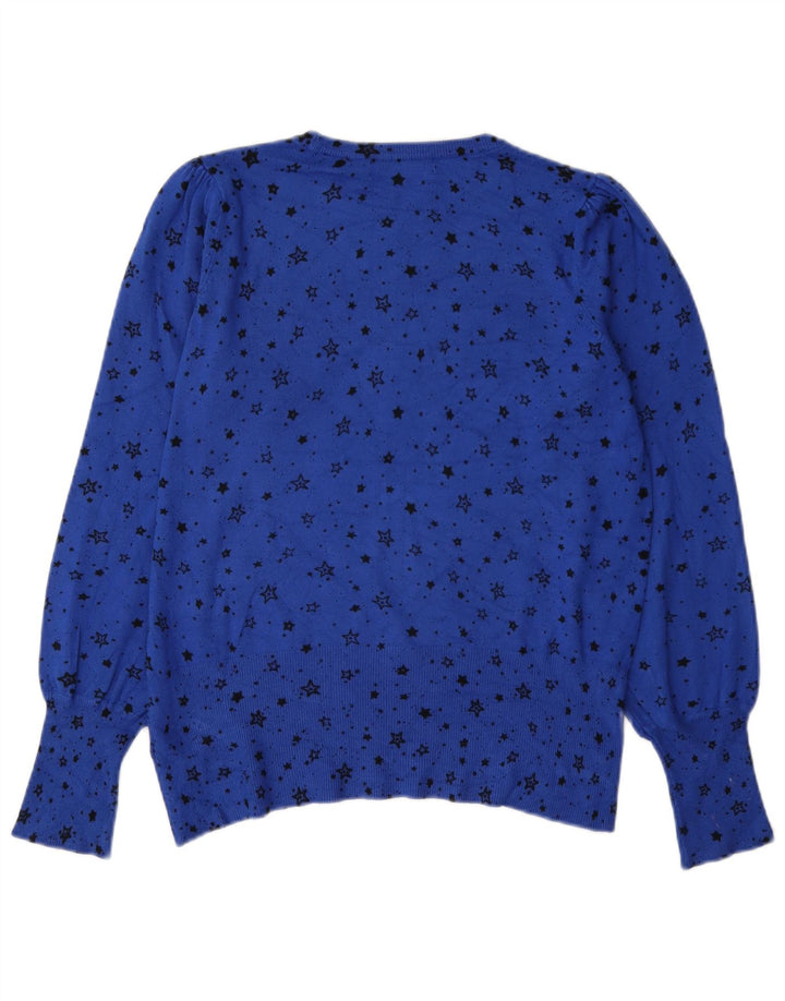 Marks & Spencer Γυναικείο πουλόβερ με λαιμόκαυστο UK 14 Medium Blue