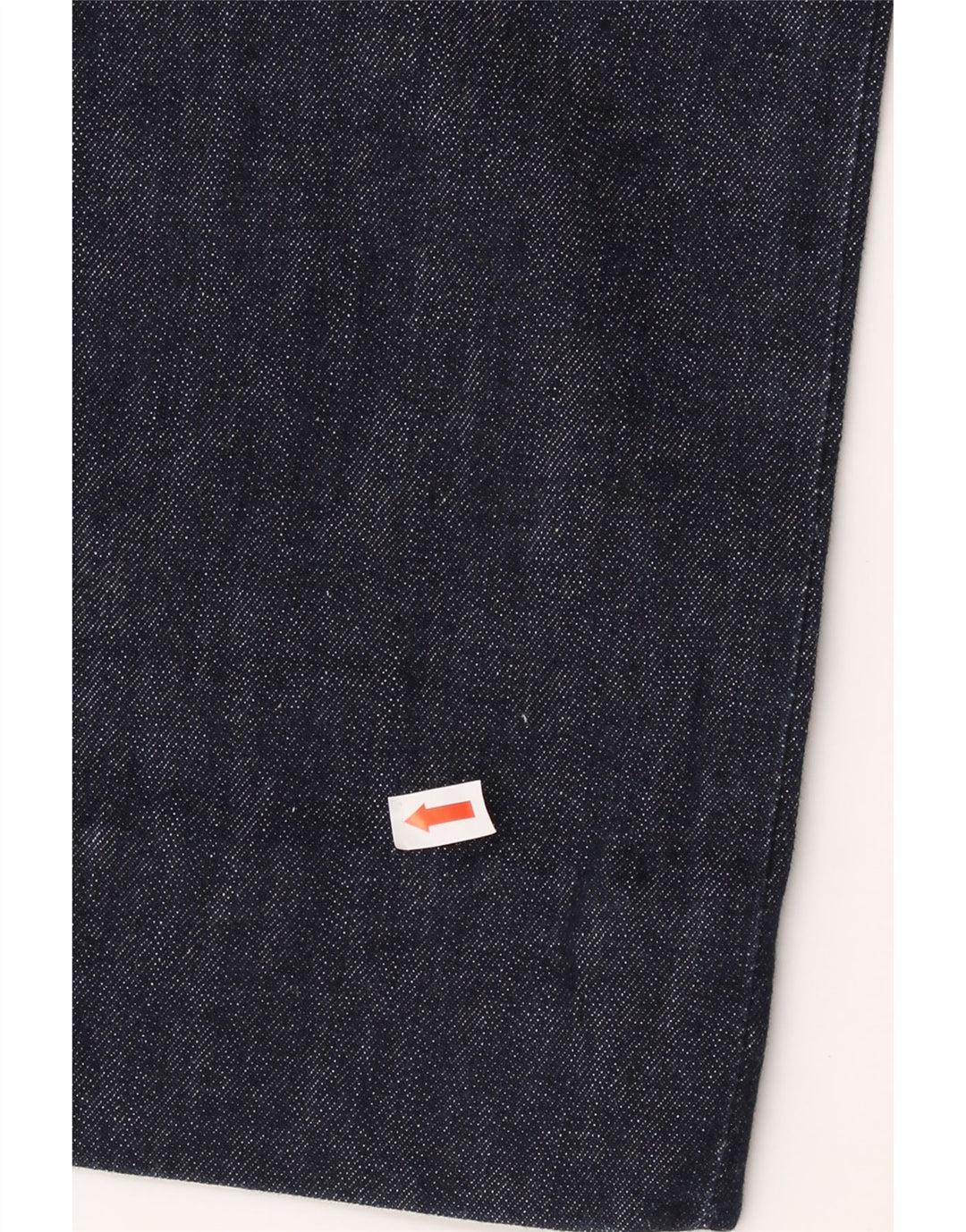 LEVI'S Womens 570 Straight Jeans W27 L31 Navy Blue Cotton Vintage Levi's and Second-Hand Levi's from Messina Hembry 