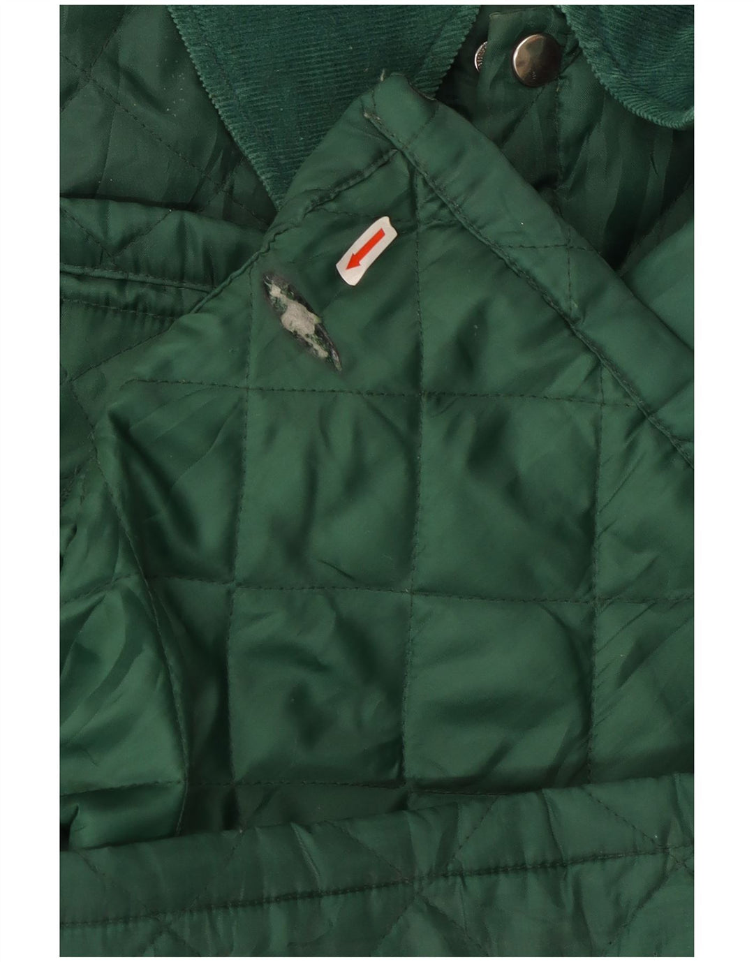 Vintage Ανδρικό Καπιτονέ μπουφάν UK 40 Large Green Nylon