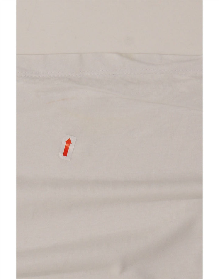 JACK & JONES Ανδρικό γραφικό T-Shirt Top 2XL Λευκό βαμβακερό