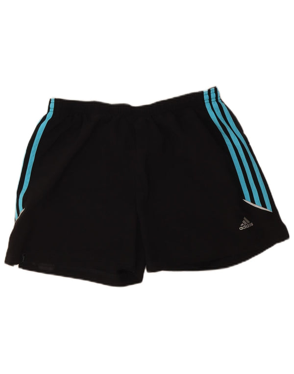 Adidas Γυναικείο Clima 365 Αθλητικό Σορτς UK 12 Μεσαίου Μαύρου Πολυεστέρα
