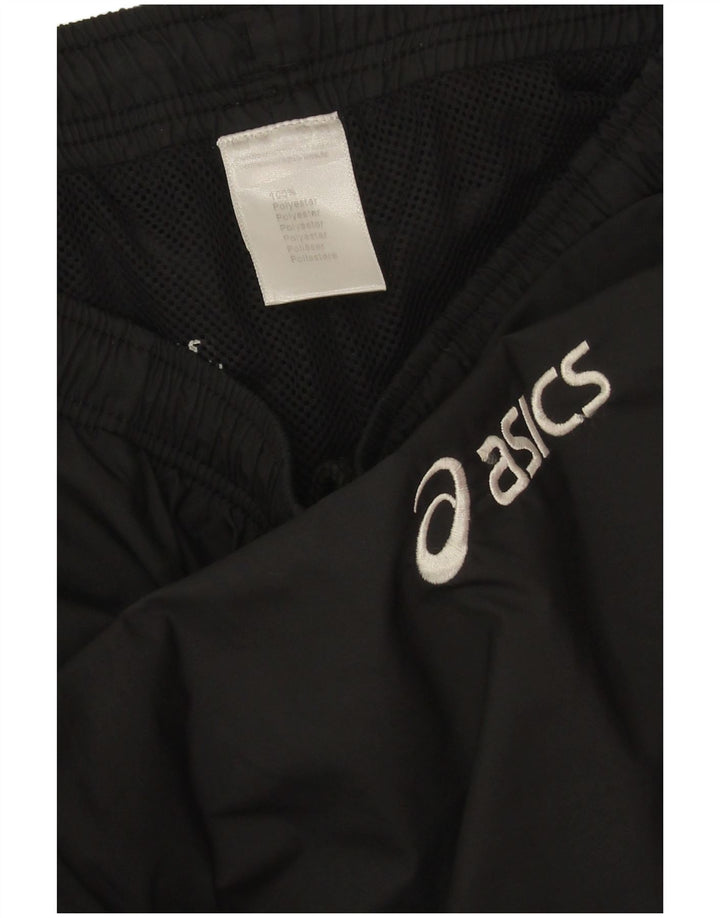 Αδιάβροχο παντελόνι Asics Ανδρικό Loose Fit Μεσαίο μαύρο πολυεστέρα