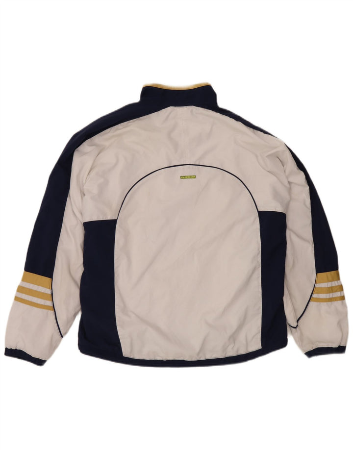 Γυναικεία αθλητική φόρμα Adidas Top Jacket UK 14 Large White Colourblock