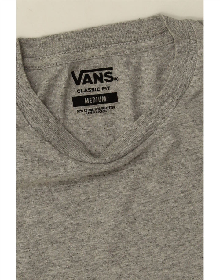 Ανδρικό T-Shirt Vans Κλασική Εφαρμογή Τοπ μεσαίου γκρι βαμβακερό