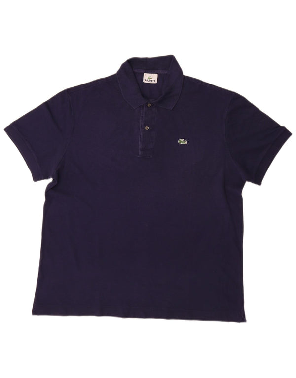 Ανδρικό πουκάμισο πόλο Lacoste, νούμερο 6 XL, Navy Blue, βαμβακερό