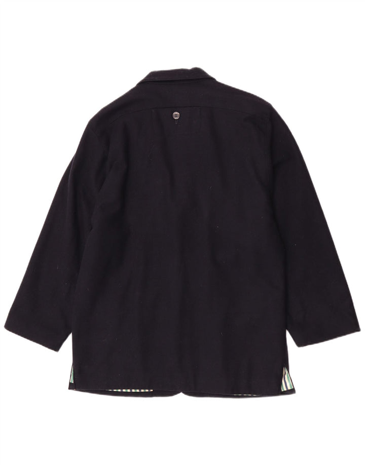 Vintage Γυναικείο Μπλέιζερ Μπουφάν UK 16 Large Navy Blue