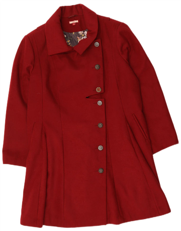 Joe Browns Γυναικείο Oversized Πανωφόρι UK 22 3XL Red Polyester