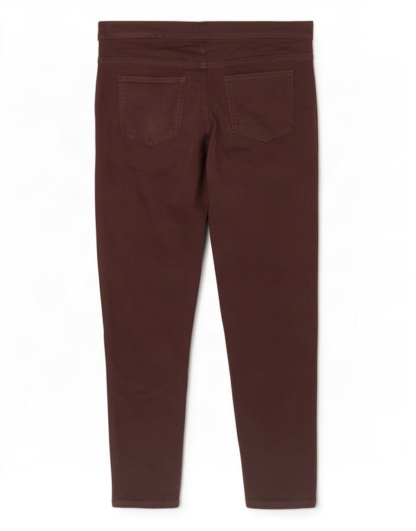 Marks & Spencer Γυναικεία Jegging Jeans UK 18 XL W36 L27 Καφέ βαμβακερό