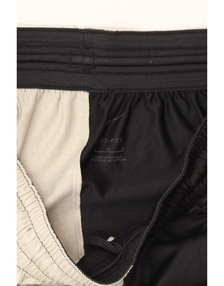 Ανδρικό γραφικό αθλητικό σορτς Nike, ανδρικό Dri Fit, μεγάλο μαύρο χρώμα από πολυεστέρα
